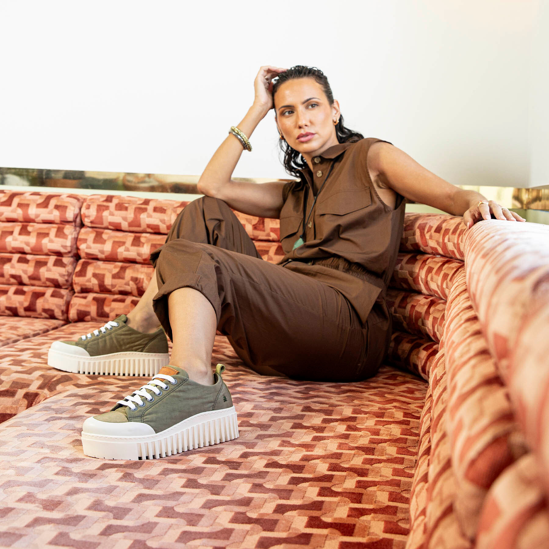 Zapatos 1534 NYLON OCEAN/BRIGHTON color Ocean