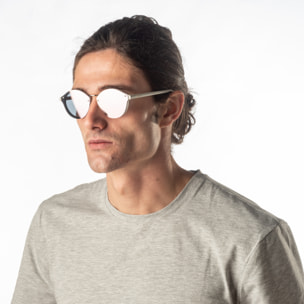 Gafas de sol OCEAN LOIRET - Gris / Plana revo rosa