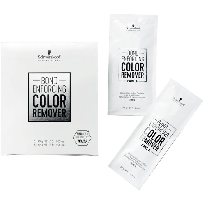 SCHWARZKOPF Bond Enforcing Color Remover 5x30gr + 5x30ml