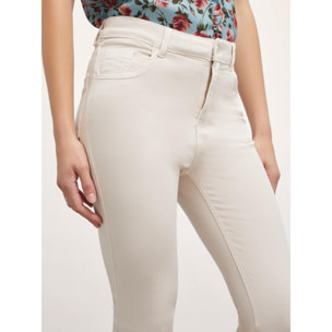 Motivi - pantalones acampanados - Beige