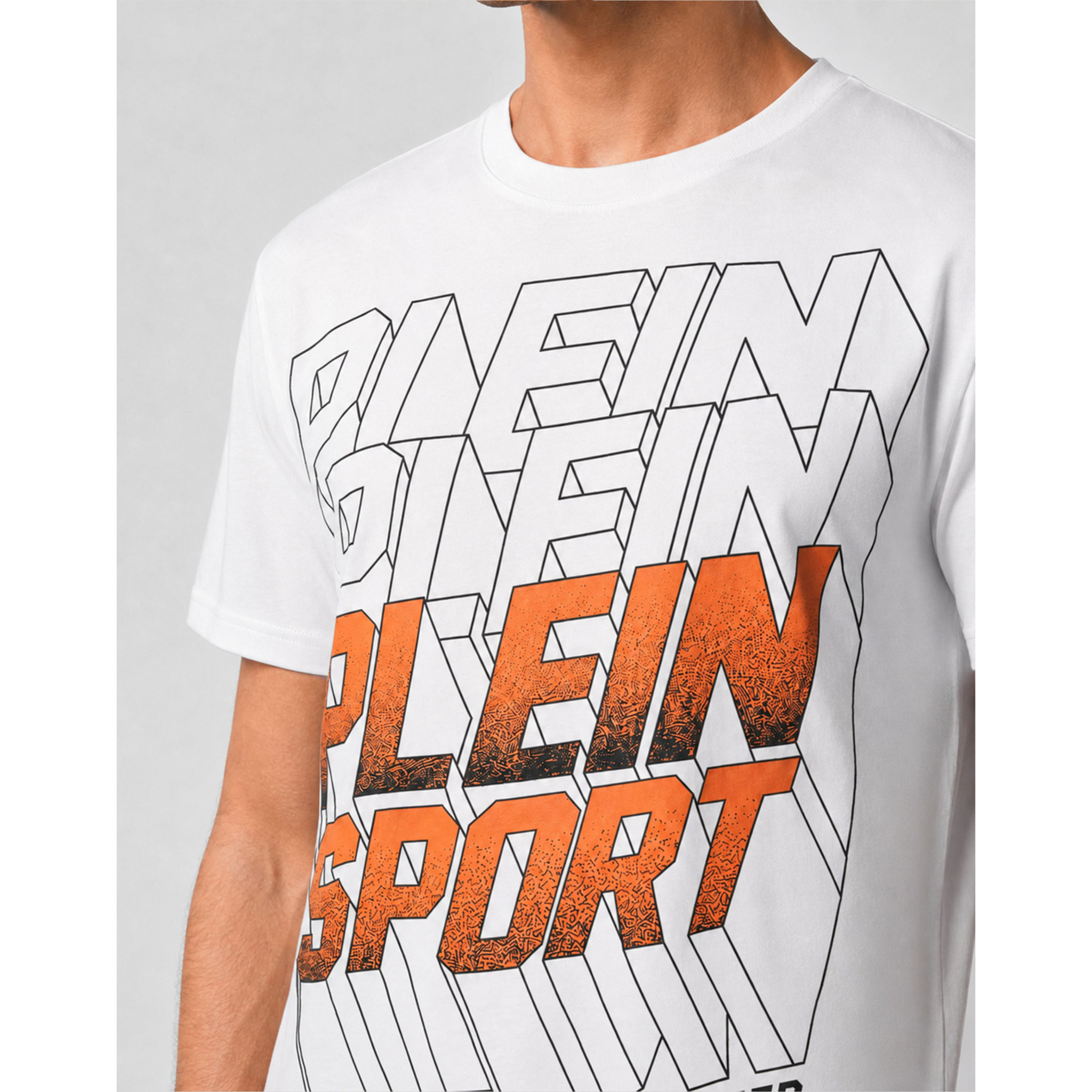 PLEIN SPORT T-shirt girocollo a maniche corte PS