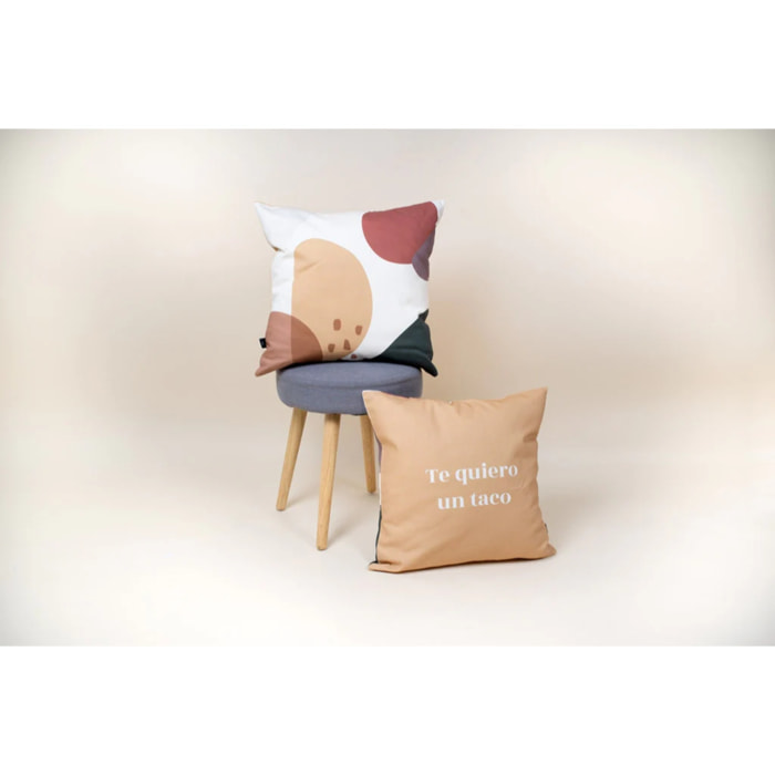 Funda Cojín "Te quiero un taco"