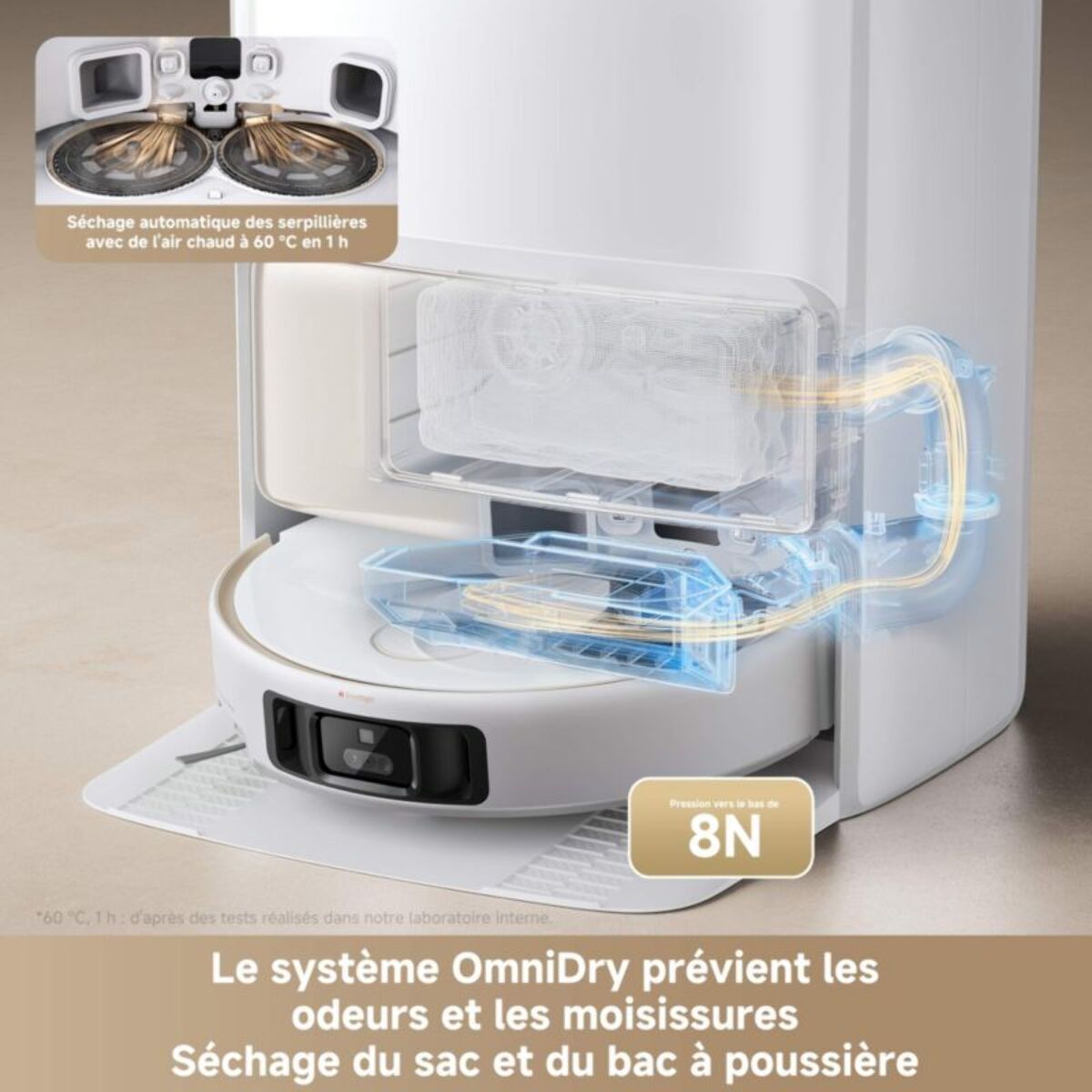 Robot Aspirateur Laveur MOVA V50 Ultra Complete