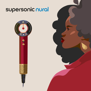 Sèche-cheveux Dyson Supersonic Nural™ (Velours Rouge /Or)