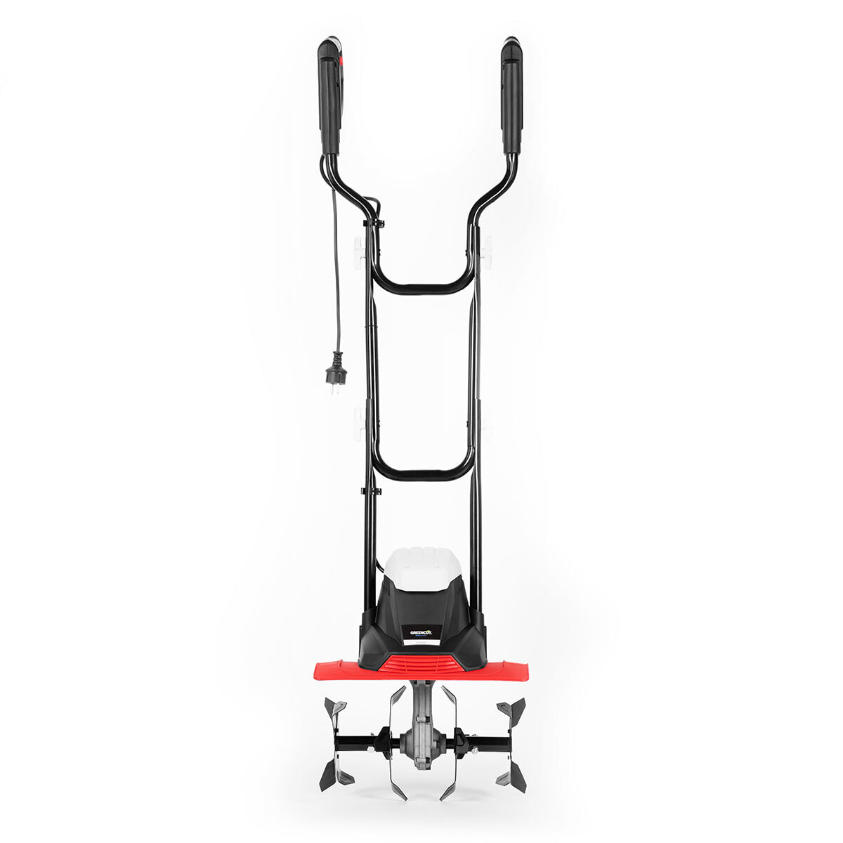 Motoazada eléctrica con cable, 1200W, 230V, 4 cuchillas intercambiables - Greencut GTC1200C