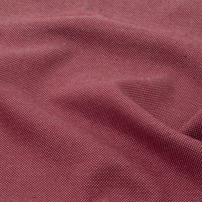 Lot de 2 torchons de cuisine jacquard Massaic Grenat