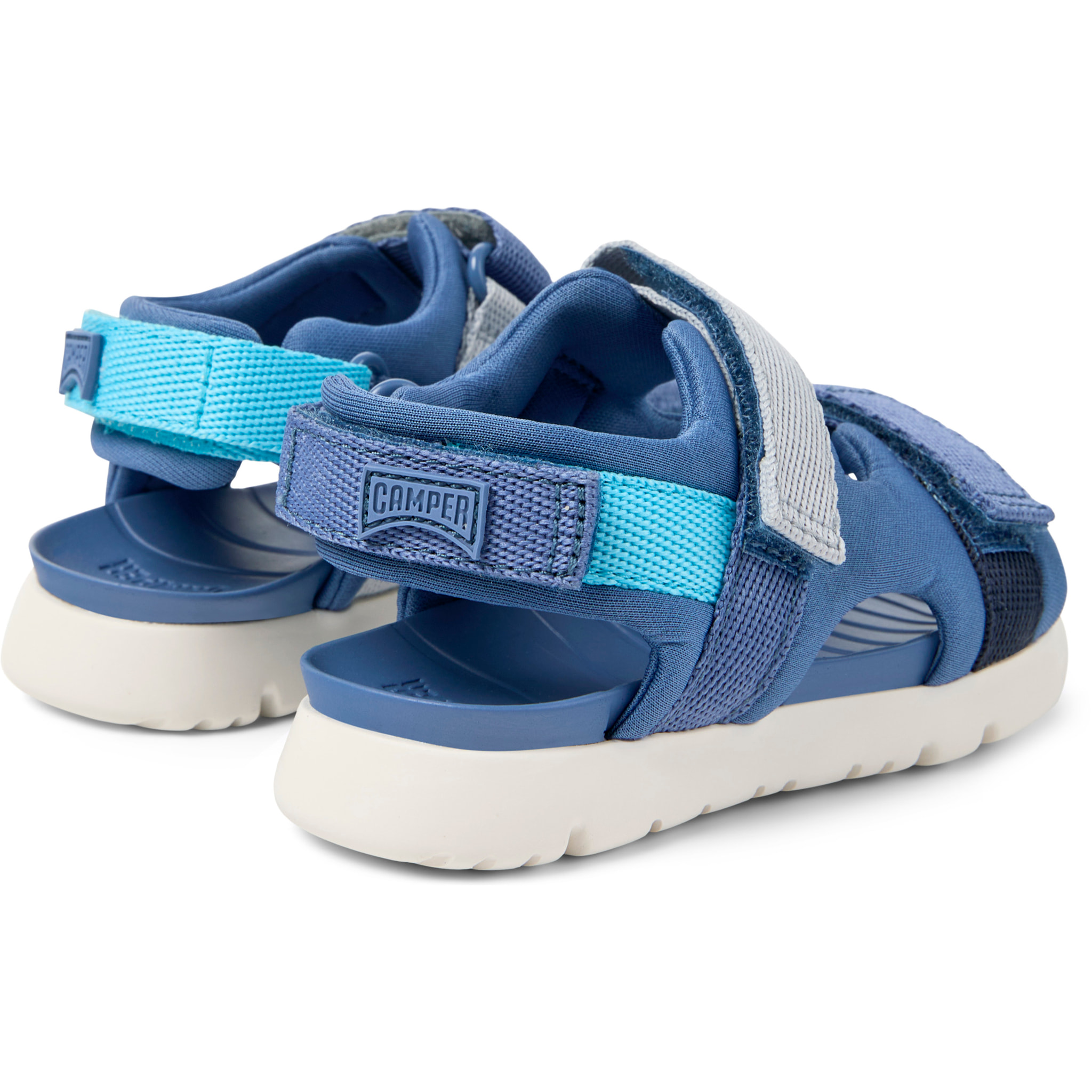 Sandalias - CAMPER Oruga Sandal Twins - Azul - Textil técnico
