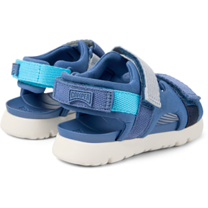 Sandalias - CAMPER Oruga Sandal Twins - Azul - Textil técnico