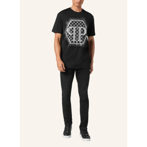 PHILIPP PLEIN Maglietta a girocollo HEXAGON