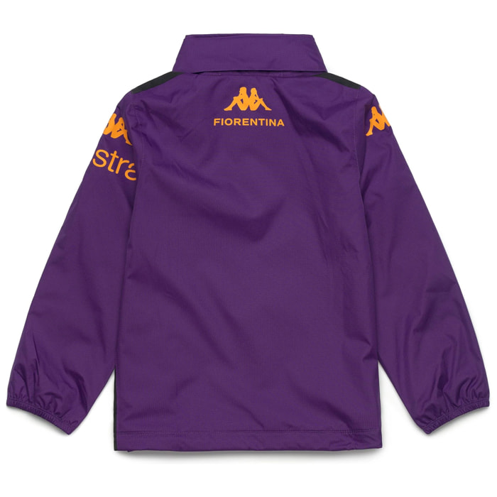 Kappa - Giacche Uomo Viola - Adverzip Pro 8 Fiorentina