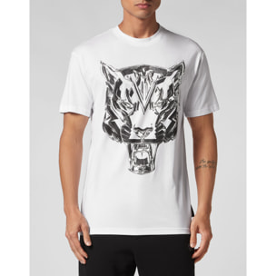 PLEIN SPORT T-Shirt Round Neck CHROME TIGER