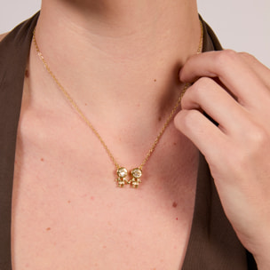 Collar Boys acabado oro amarillo 18k