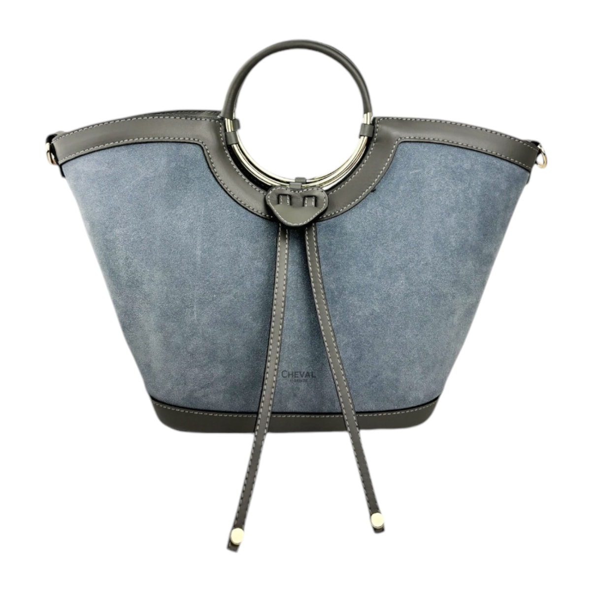 Borsa a mano Cheval Firenze Clara Mini F/W Grigio