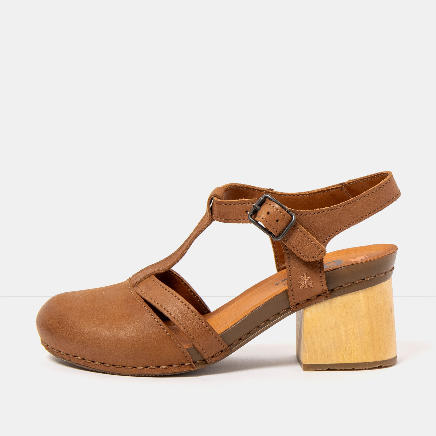 Sandalias con tacón 1874 ROMA CUERO/ I WISH color Cuero