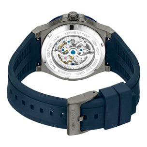 Reloj Kenneth Cole KCWGZ0063903 Hombre Analogico Automatico con Correa de Silicona