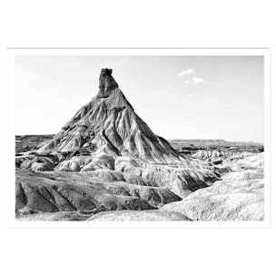 Affiche  piton de los bardenas Affiche seule