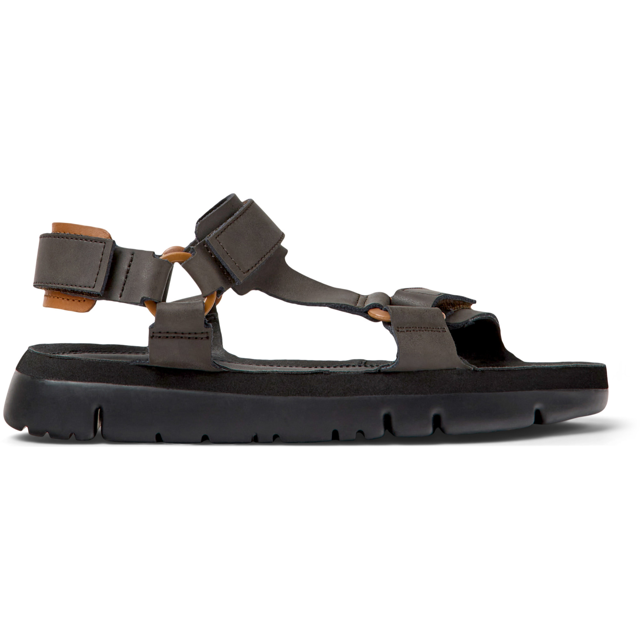 Sandalias - CAMPER Oruga - Marron - Piel de ante