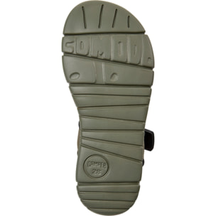 Sandalias - CAMPER Oruga Sandal - Verde - Textil técnico