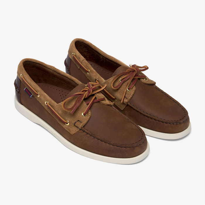 Sebago - Docksides Uomo Marrone - Docksides Portland Mixed