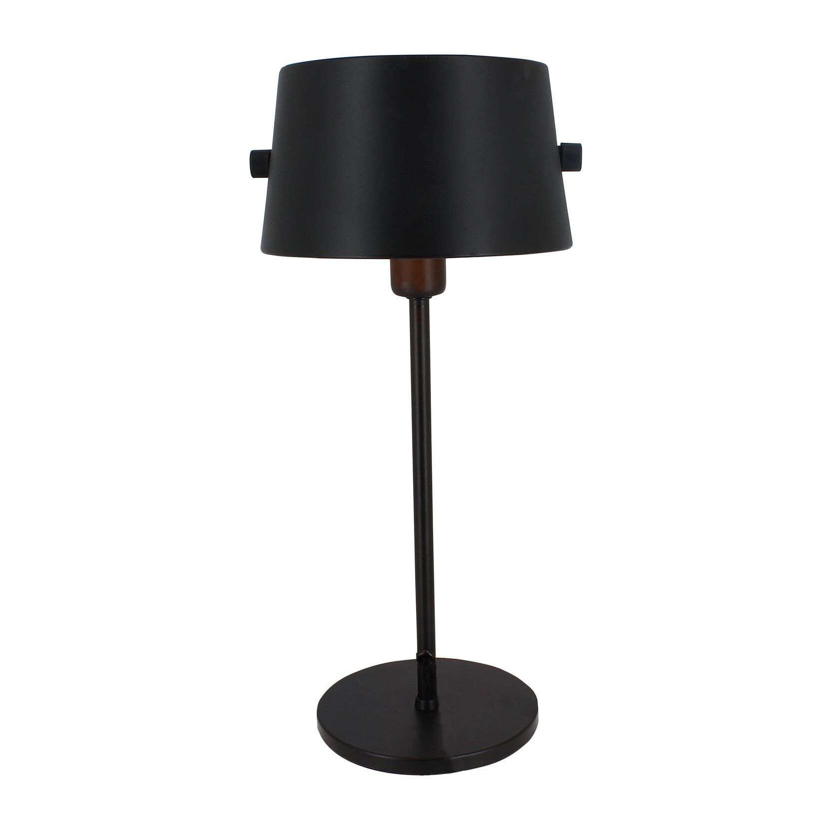 Lampe à poser en métal noir et doré TRENDY