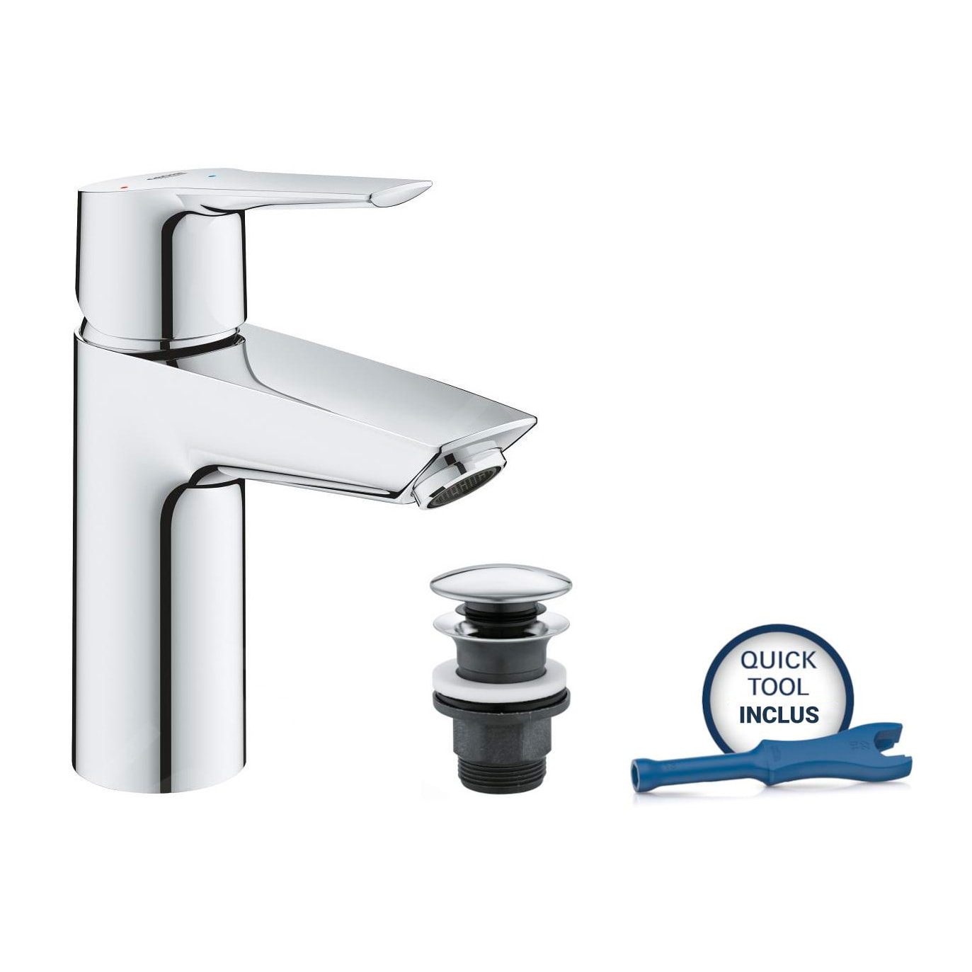 GROHE QuickFix Start Mitigeur monocommande Lavabo Taille S 23551002