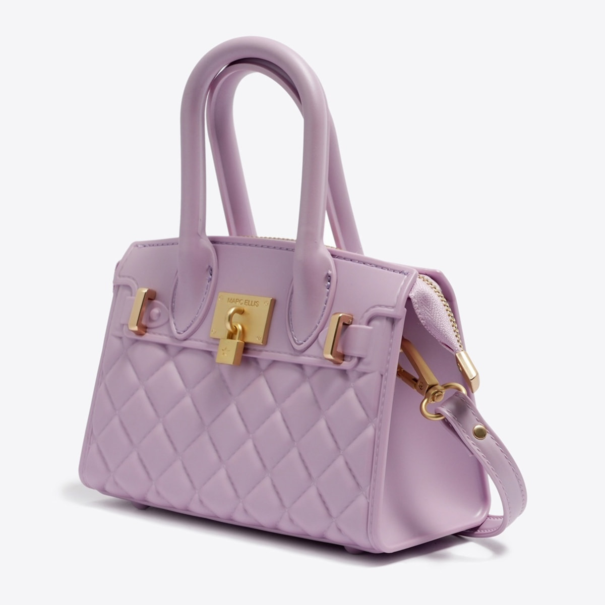 Borsa a mano da donna - Modello False - 100% PVC - 19.0 x 17.0 x 8.0 cm