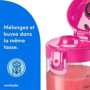 Blender NUTRIBULLET portable NBP003BP Rose