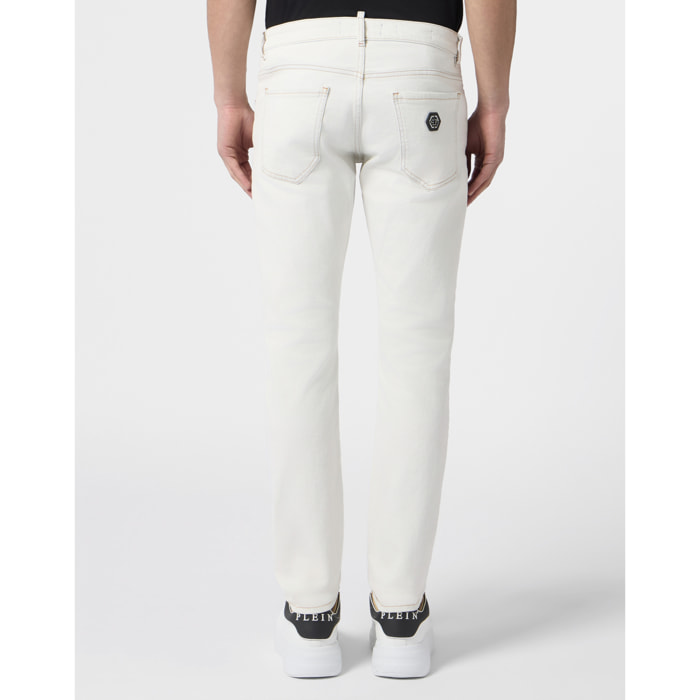 PHILIPP PLEIN Super Straight Cut Jeans Basic