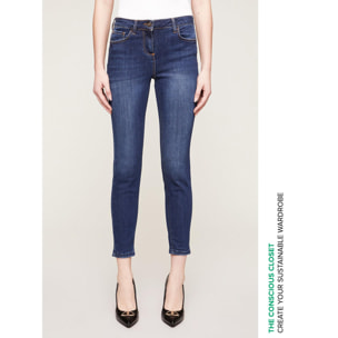 Motivi - Jeans skinny Gisele push-up - Blu