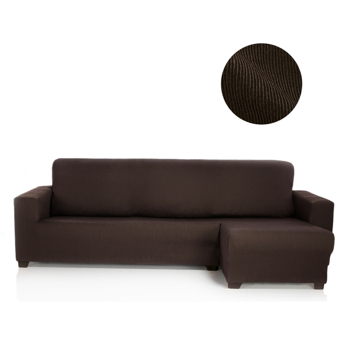 Funda ELÁSTICA para Chaise Longue derecha (visto de frente) brazo corto modelo MARCELA