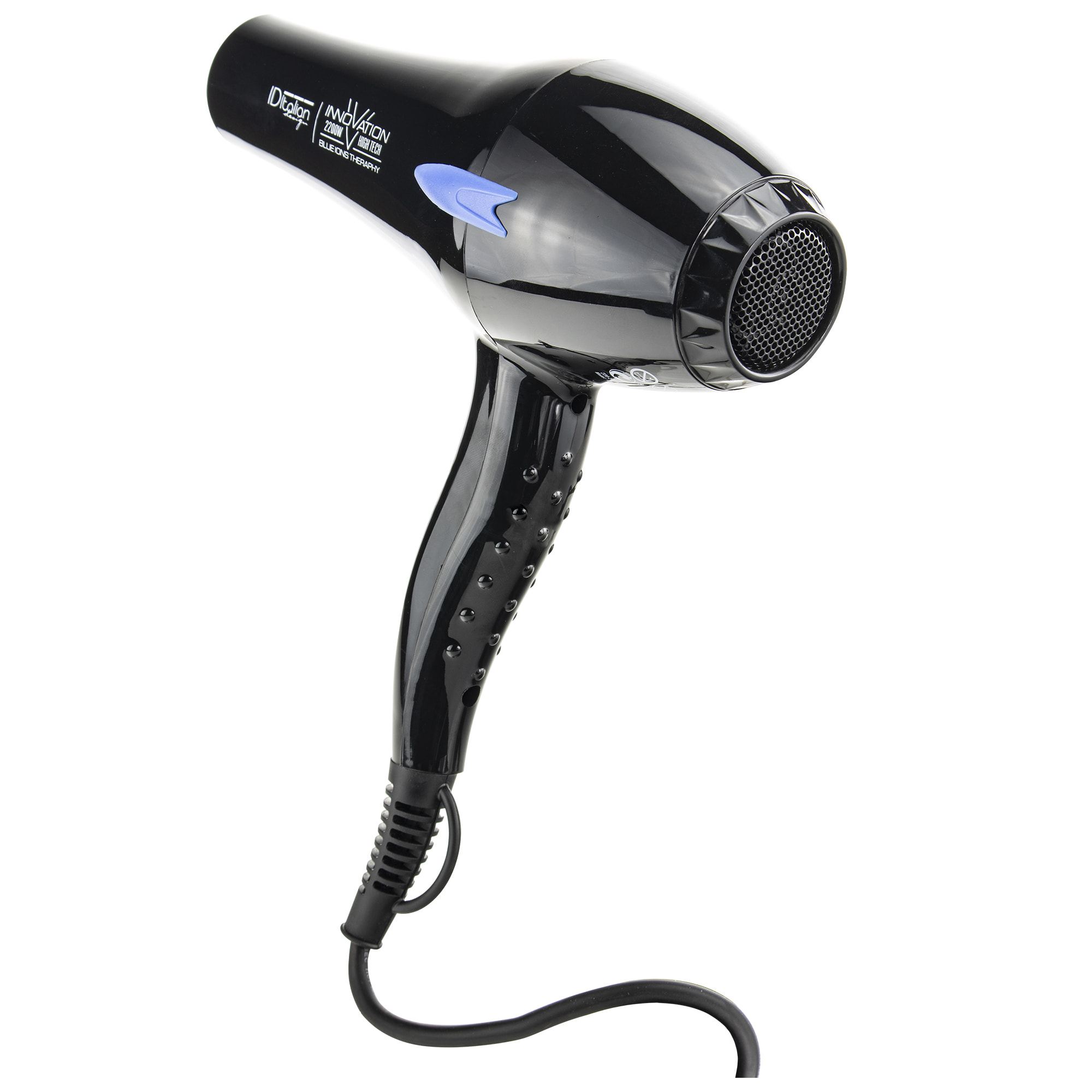 Asciugacapelli Innovation 2200W Higt Thec Blue Ions Therapy - 2200W - Nero