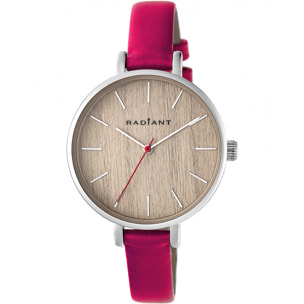 Reloj Radiant RA430603 Mujer Analogico Cuarzo con Correa de Piel