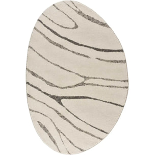 NIAMEY Alfombra abstracta blanco, varias medidas disponibles.