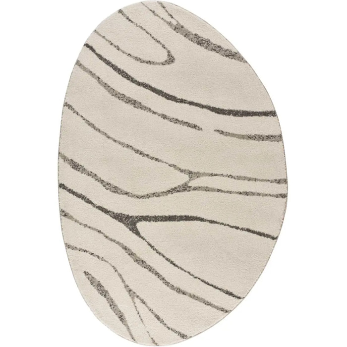 NIAMEY Alfombra abstracta blanco, varias medidas disponibles.