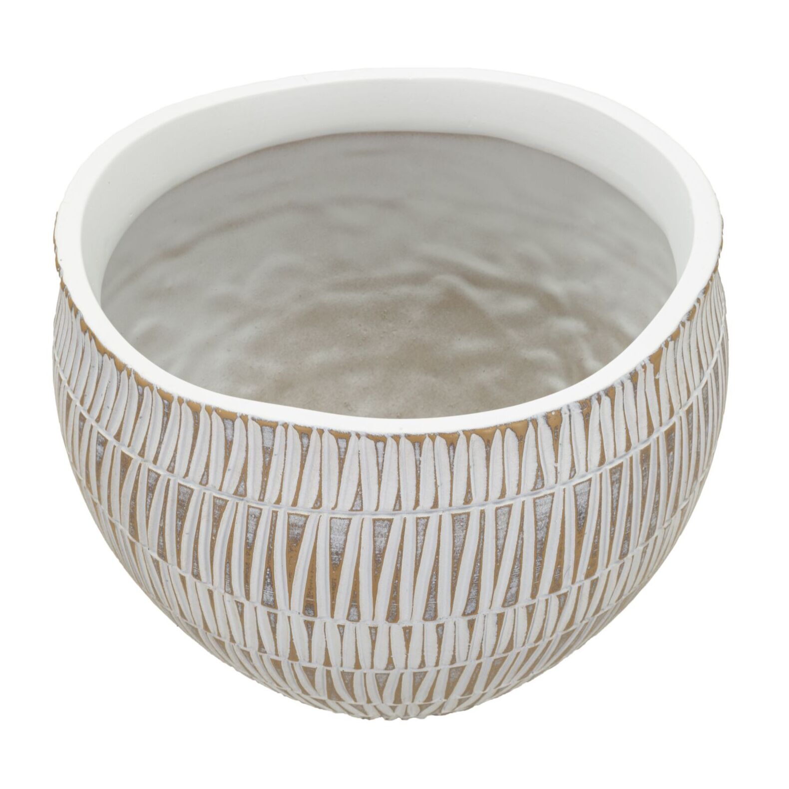 CACHEPOT RESINA STIKY CM Ø 26X20,5