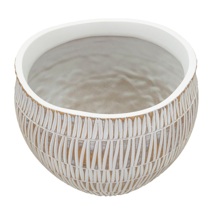 CACHEPOT RESINA STIKY CM Ø 26X20,5