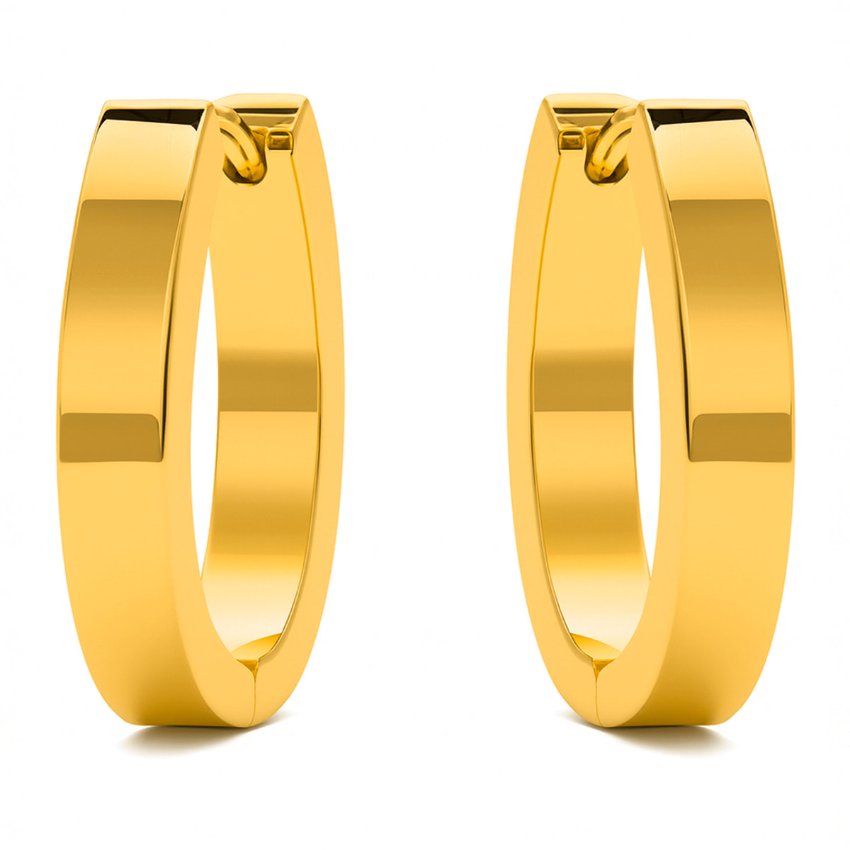 Pendientes acabado oro 18K