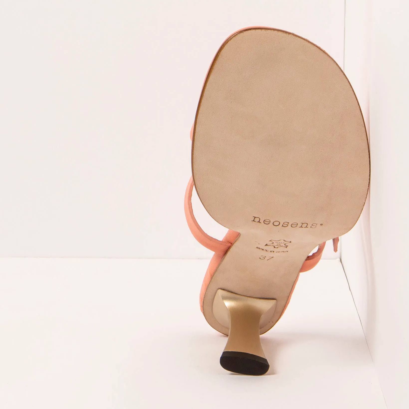 Sandalias con tacón S3194 NAPPA PEACH PINK/ ALBANA color Peach pink