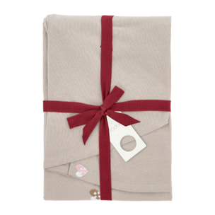 Nappe Christmas Hearts Embroidery