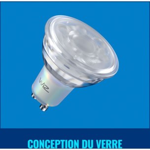 Ampoule LED connectée WIZ GU10 Couleur 50W pack de 2