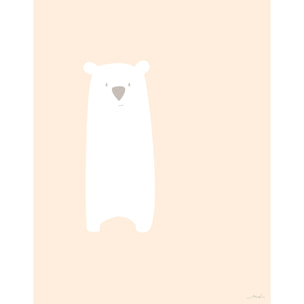 Tableau enfant grizzly mimi Toile imprimée