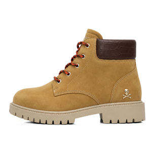 PHILIPP PLEIN Botines planos COCCO