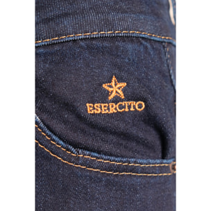 Jeans Donna W5D918 Esercito a palazzo