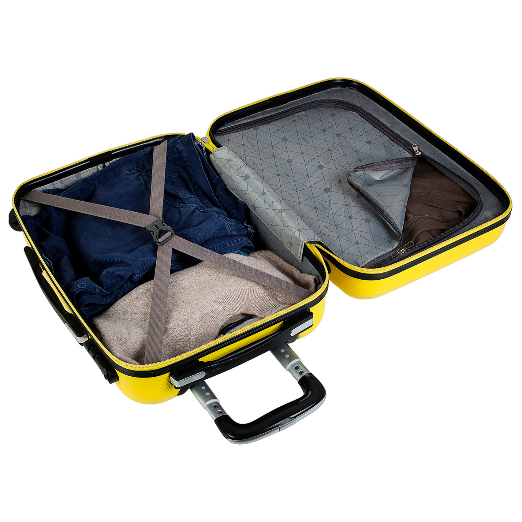 Maleta Itaca Simoa Set De 2 Unidades Amarillo