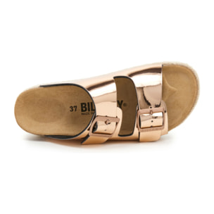 SANDALO CON ZEPPA BILLOWY ROSA