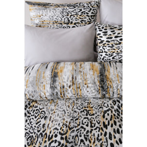 Parure de lit 100% coton imprimé "Argento"
