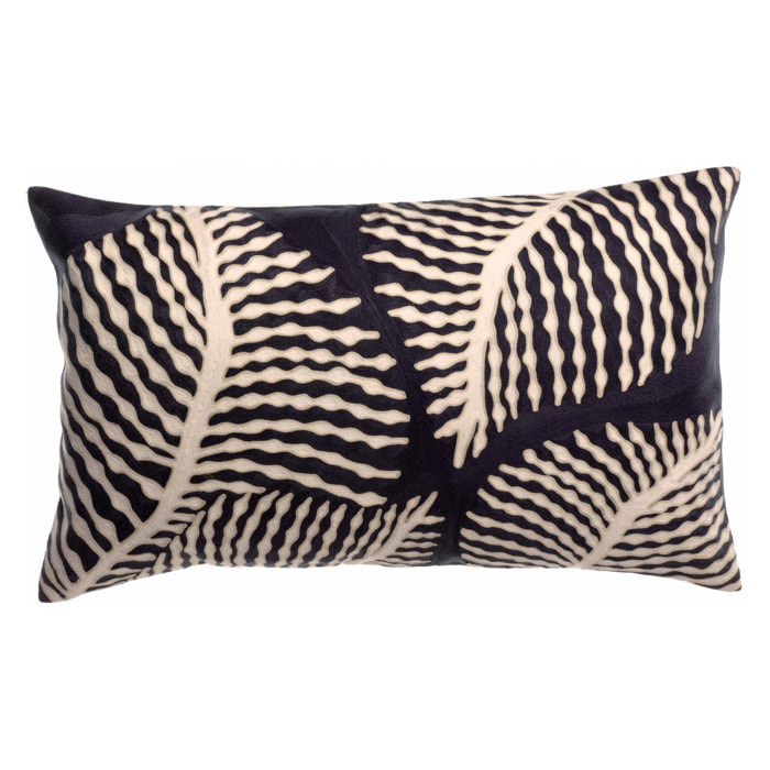 Coussin brodé Flora