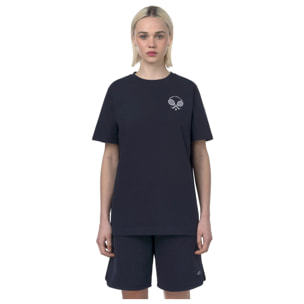 T-Shirts & Top Superga Uomo Donna Blu Tennis Club T-Shirt
