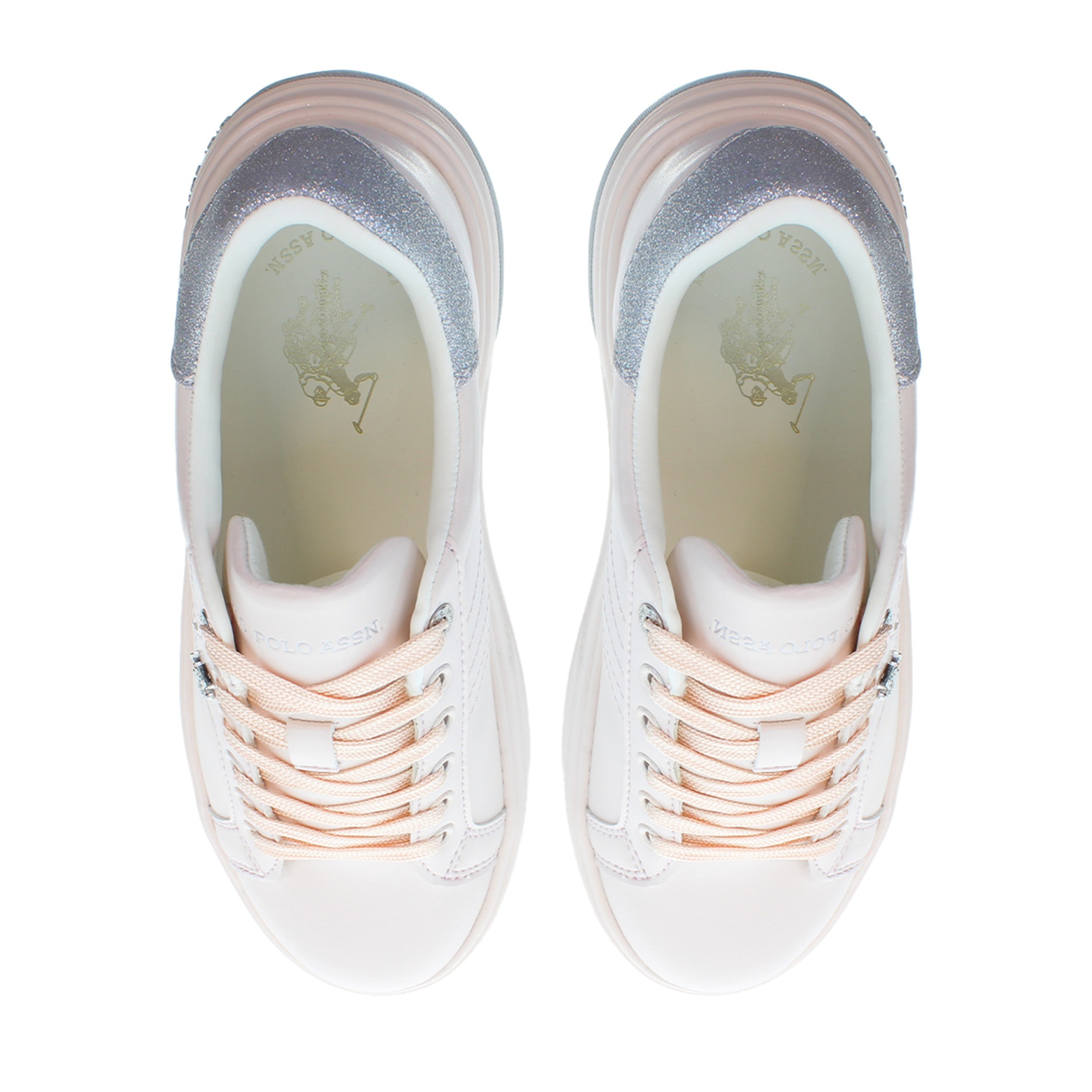 U.S. Polo Assn. - Sneakers ASUKA001W-4LY1 in sintetico per donna