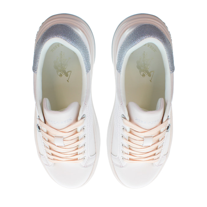 U.S. Polo Assn. - Sneakers ASUKA001W-4LY1 in sintetico per donna